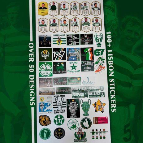Lisbon Lions sticker pack